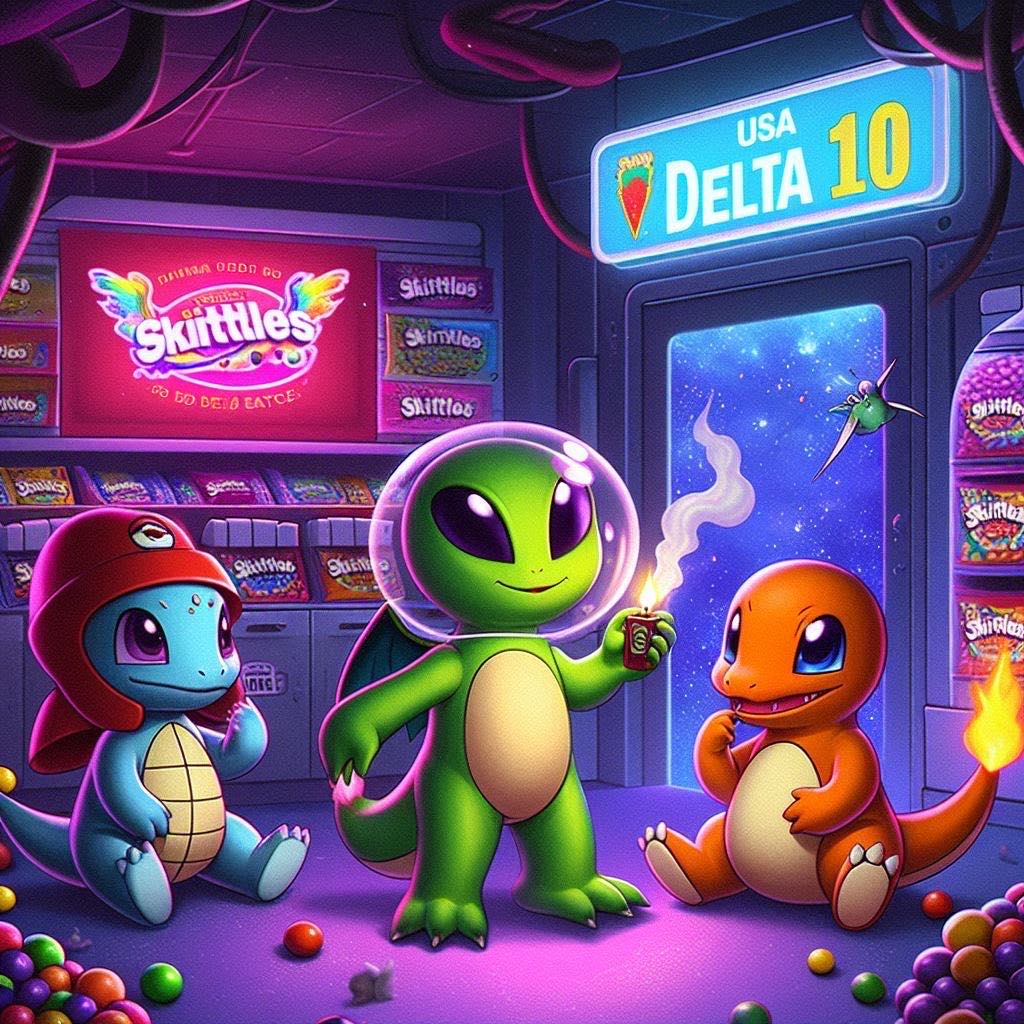 SKITTLES DELTA-10 30%