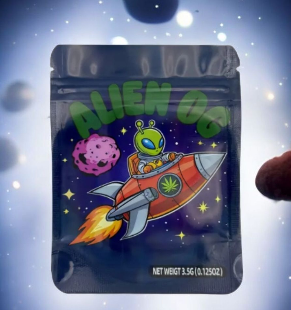 FLEUR ALIEN OG KUSH 25%HPC [EXTRÊMEMENT FORT🛑]