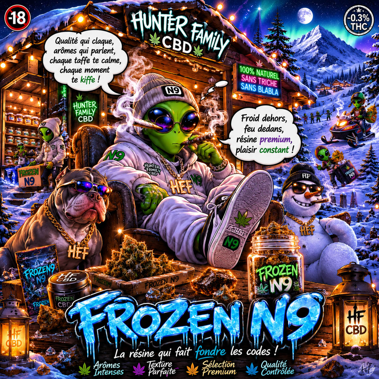 RÉSINE FROZEN N9{STRONG🦠🦠🦠}