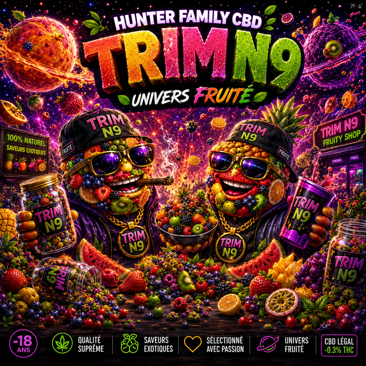 TRIM N9 FRUITĖ { STRONG🦠🦠🦠}
