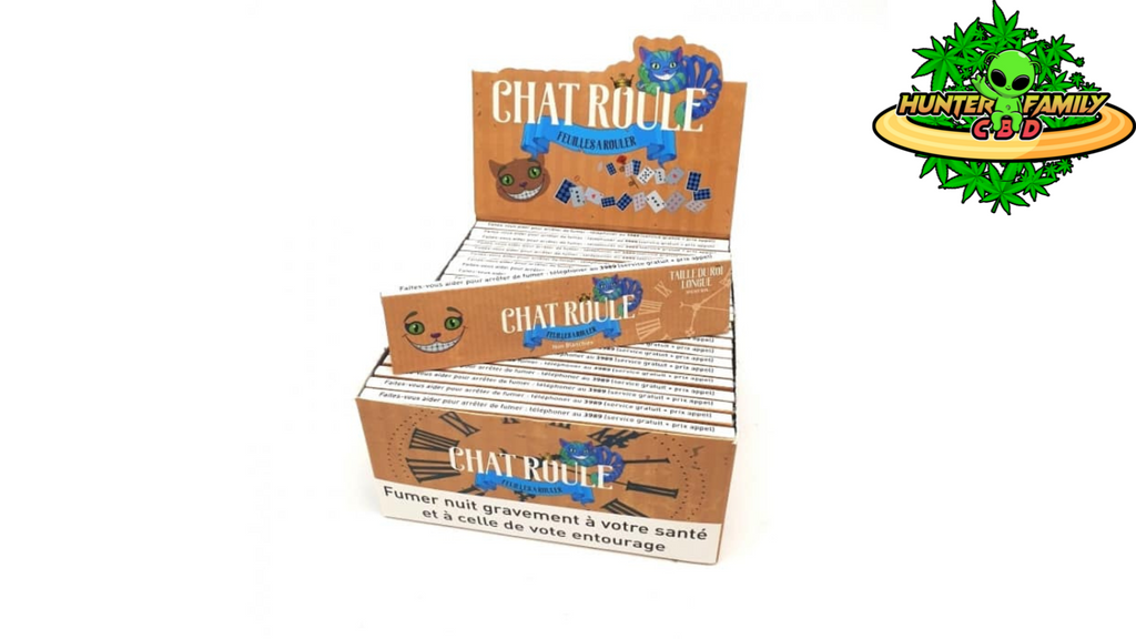 Feuille Chat Roule Slim Non Blanchi